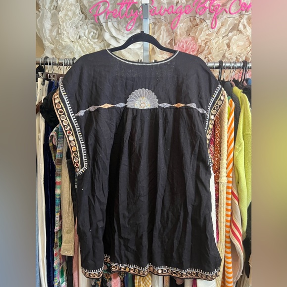 Free People Alessia Embroidered Vest, LARGE NWOT - Picture 6 of 9